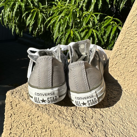 Converse gray double tongue polka dot patterned all star from 2016-2018. - Picture 4 of 8